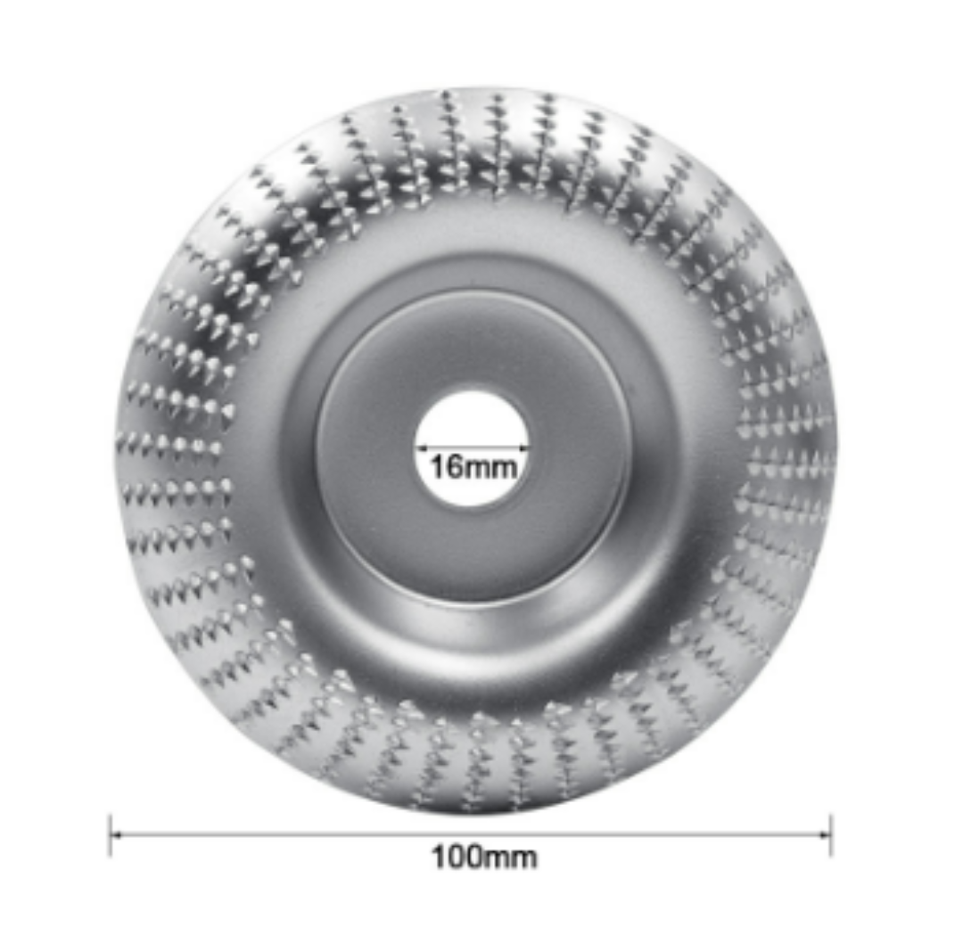 Rueda de molienda de madera plana-Grinding Wheel-VyFlair