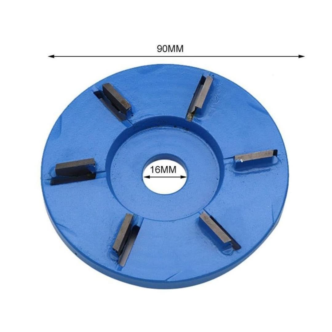 6 Dientes de madera de madera disco-Carving Disc-VyFlair