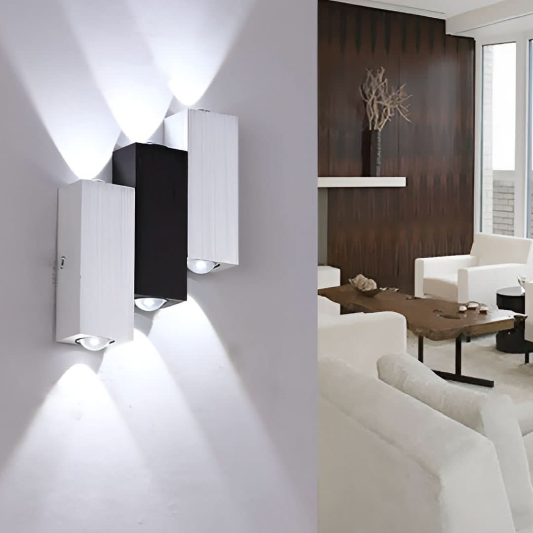 Lumiluxe - LED rectangular-Wall light-VyFlair