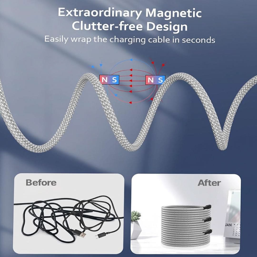 Cable magnético - Organizador-magnetic cable-VyFlair