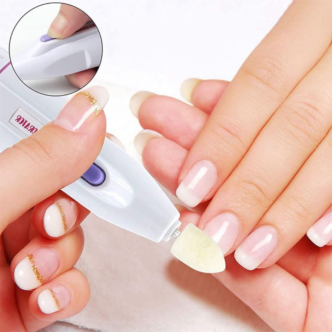 Conjunto de archivos de uñas eléctricos-Health & Beauty-VyFlair