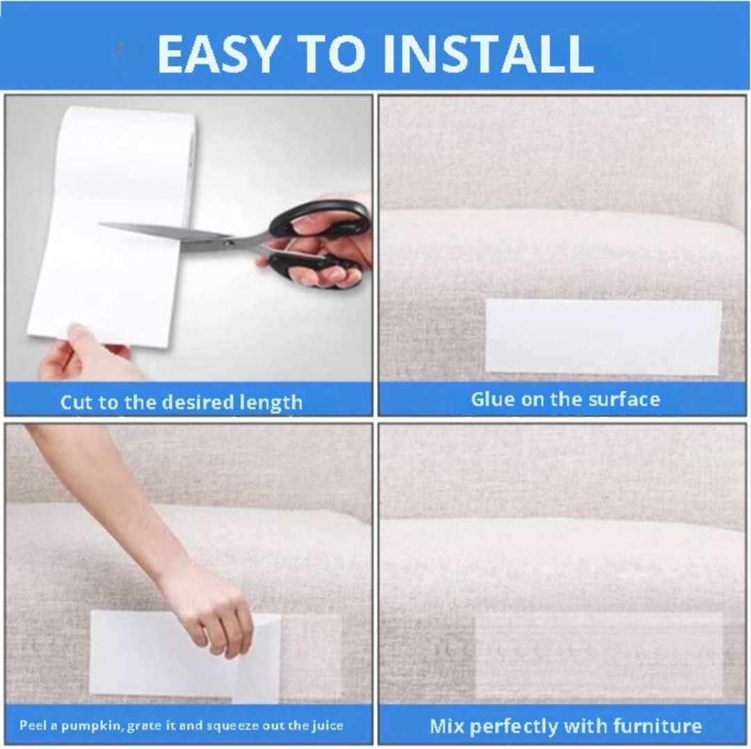 Cinta de protección de muebles resistentes a los gatos (2 hojas y 10 uñas)-Protection Tape-VyFlair