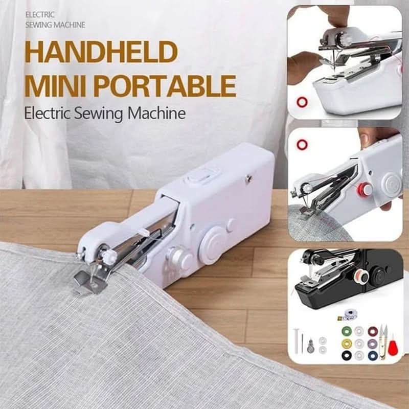 Quick Saw ™ - Máquina de costura portátil portátil-Portable Handheld Sewing Machine-VyFlair