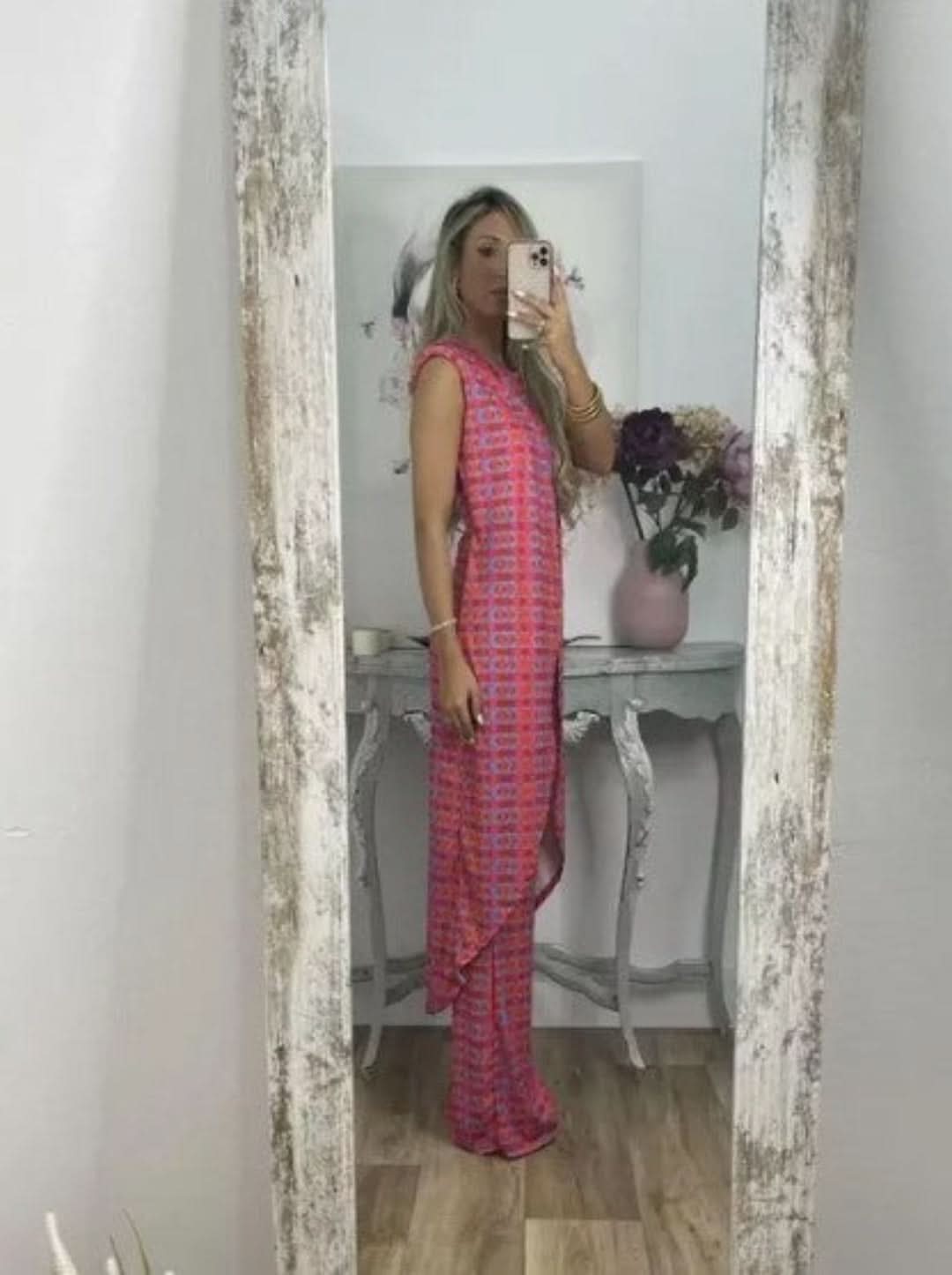 Bumala - traje cómodo impreso-comfy suit-VyFlair