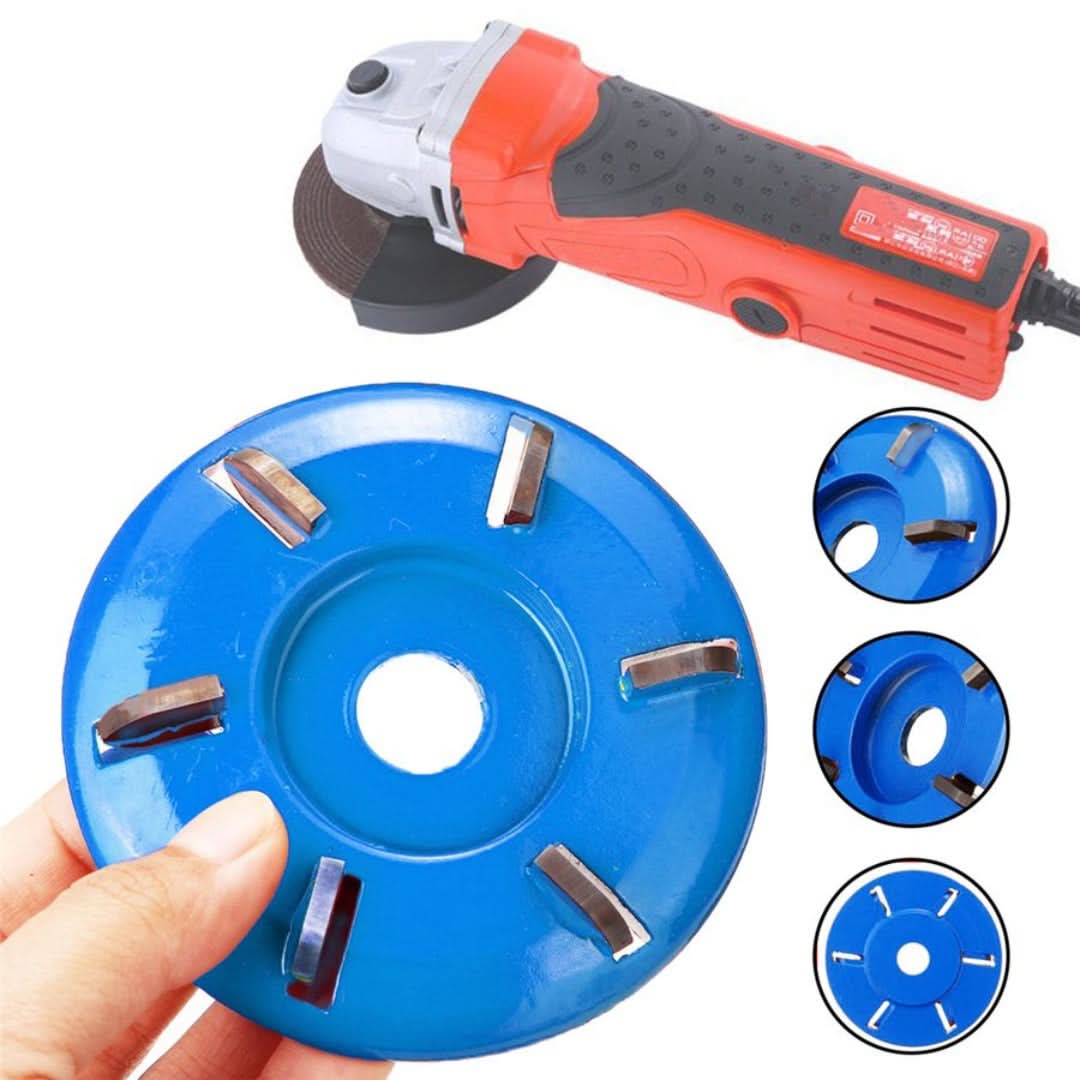6 Dientes de madera de madera disco-Carving Disc-VyFlair