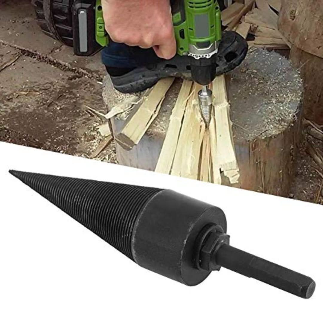 Taladro de leña - divisor de madera (44 mm)-Drill Set-VyFlair
