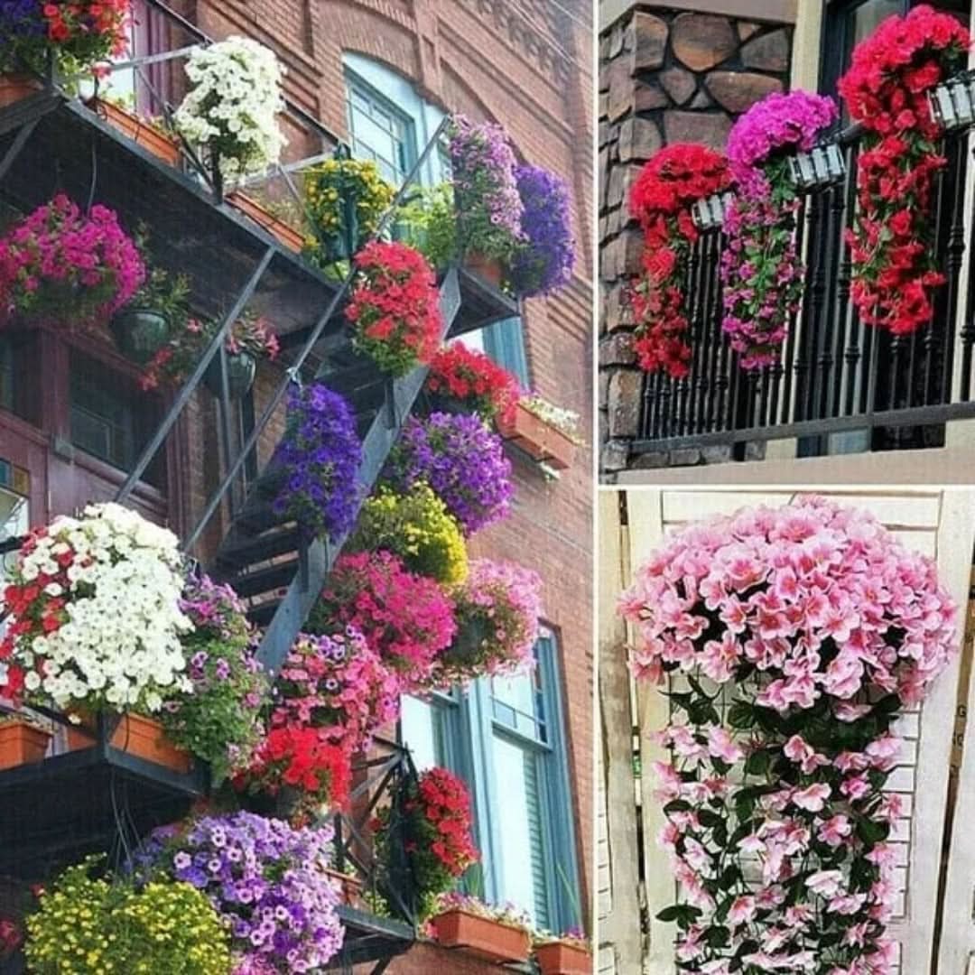 Flores colgantes - ¡Combinando posible!-Hanging Flowers-VyFlair