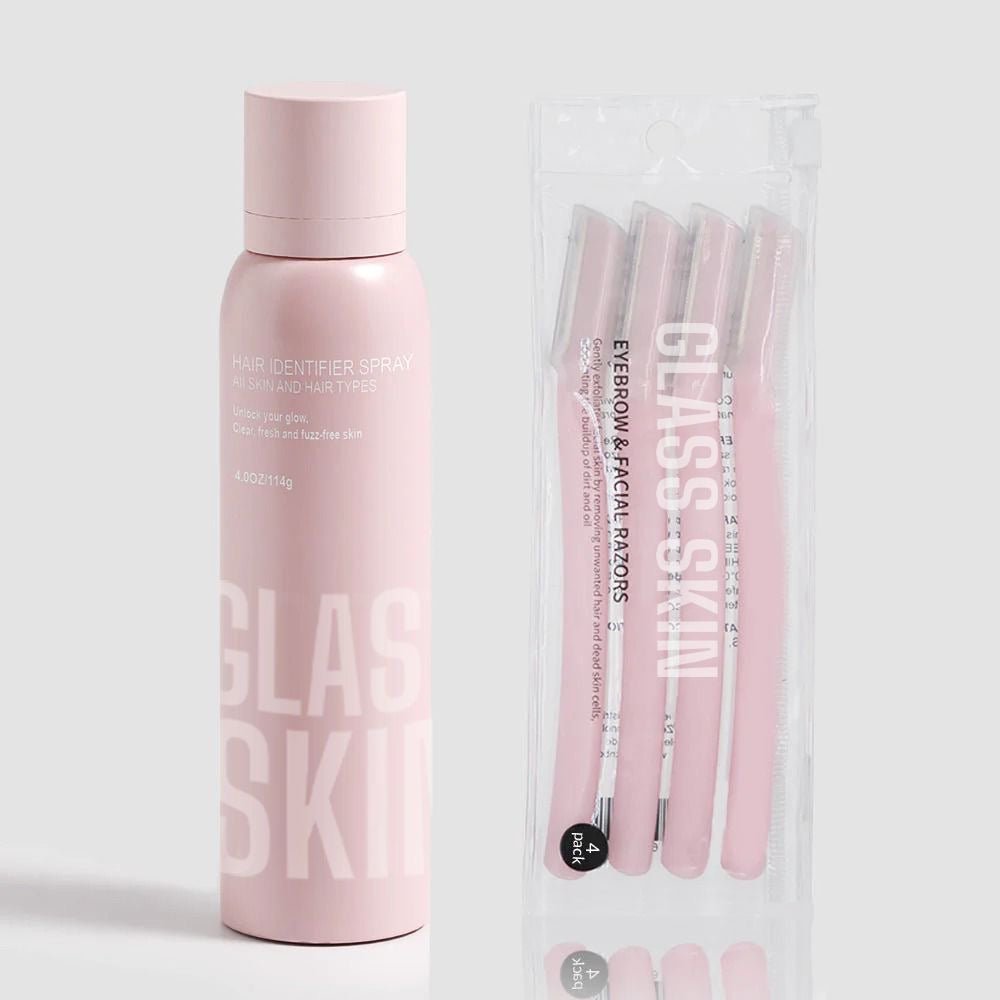 GlasSkin Spray Identificador de Cabello – Afeitado Preciso y Piel Protegida - VyFlair