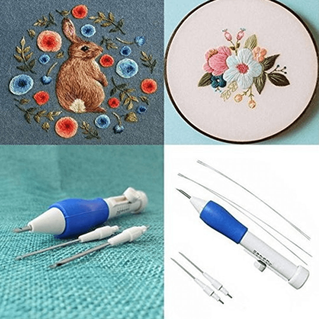 Conjunto de herramientas de bordado mágico-Embroidery Tool Set-VyFlair