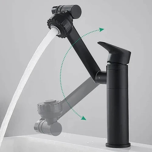 AquaTwist Grifo de Baño Monomando Cromado 1080° - VyFlair