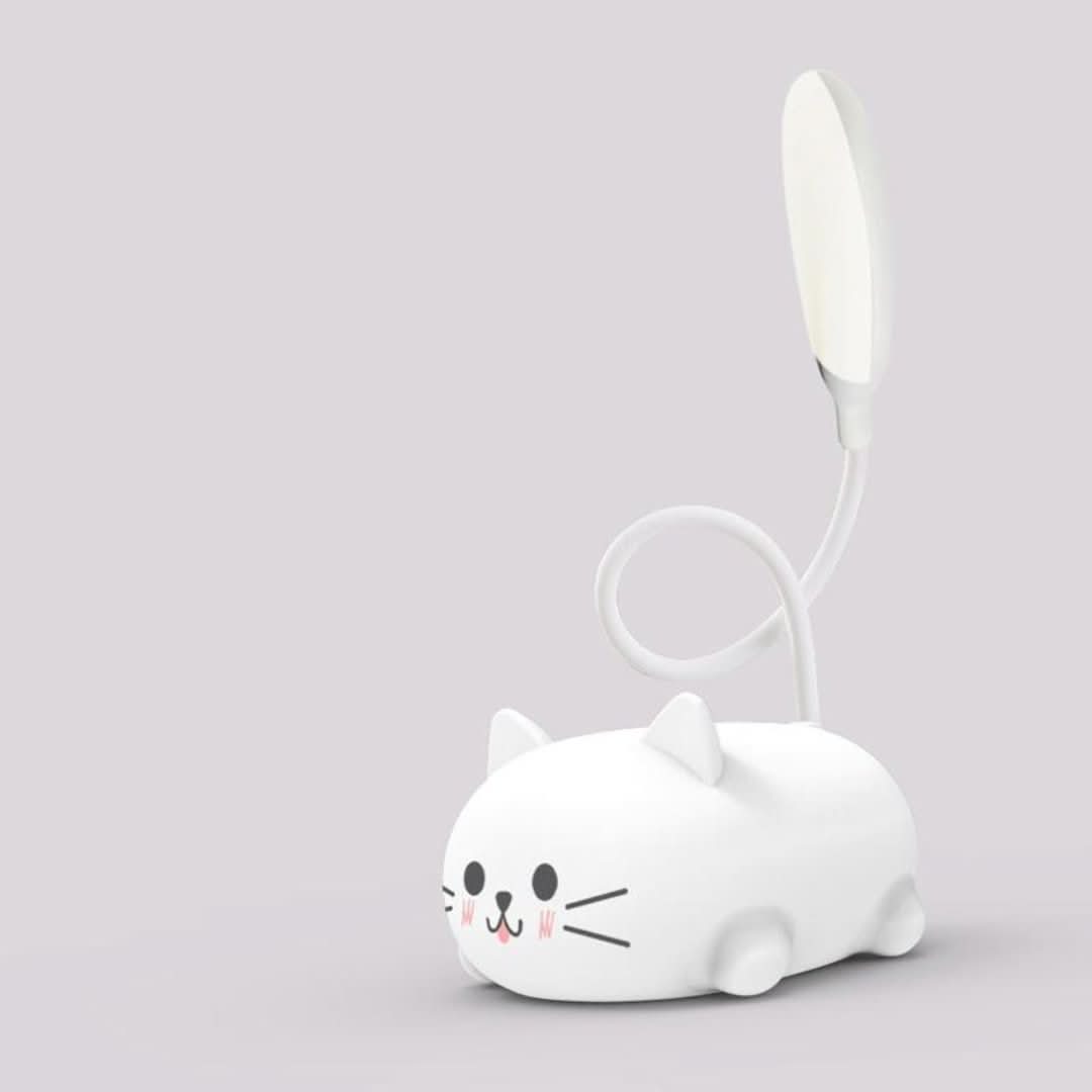 Lámpara de escritorio LED de dibujos animados de gato-Lamp-VyFlair