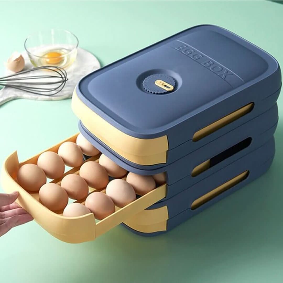 Caja de almacenamiento de huevos de lujo-Egg Storage Box-VyFlair