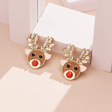 Orecchini Natalizi JollyGems – Ciondoli Brillanti e Leggeri per Donna