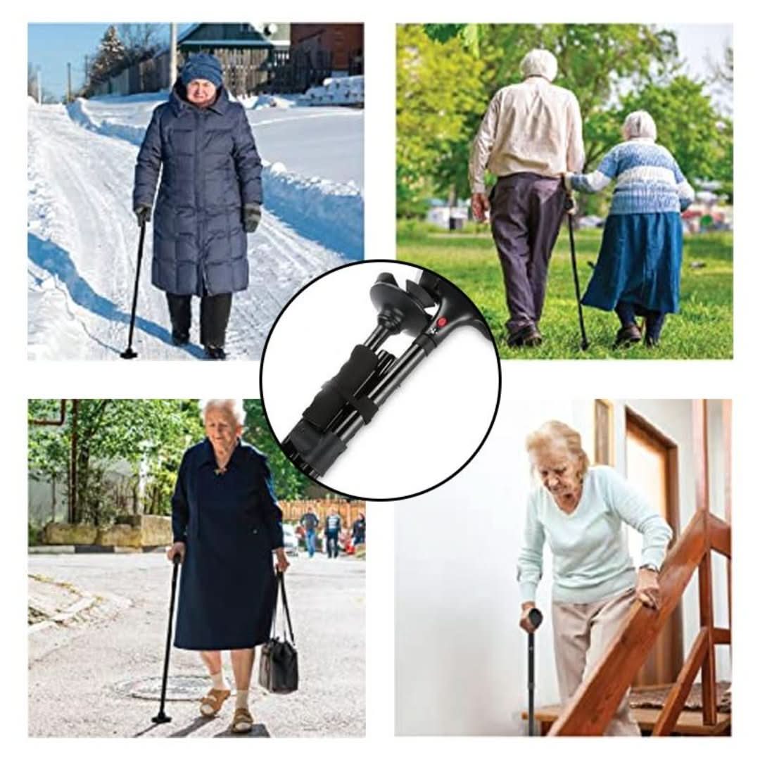 Palo de caminata plegable telescópico-Walking Stick-VyFlair