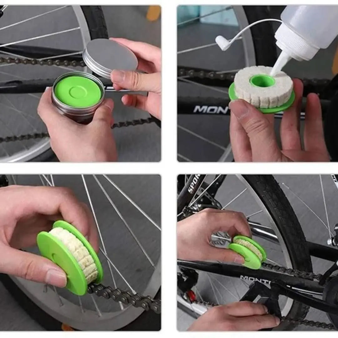 Aceitero de engranajes de la cadena de bicicletas-Bike chain oiler-VyFlair