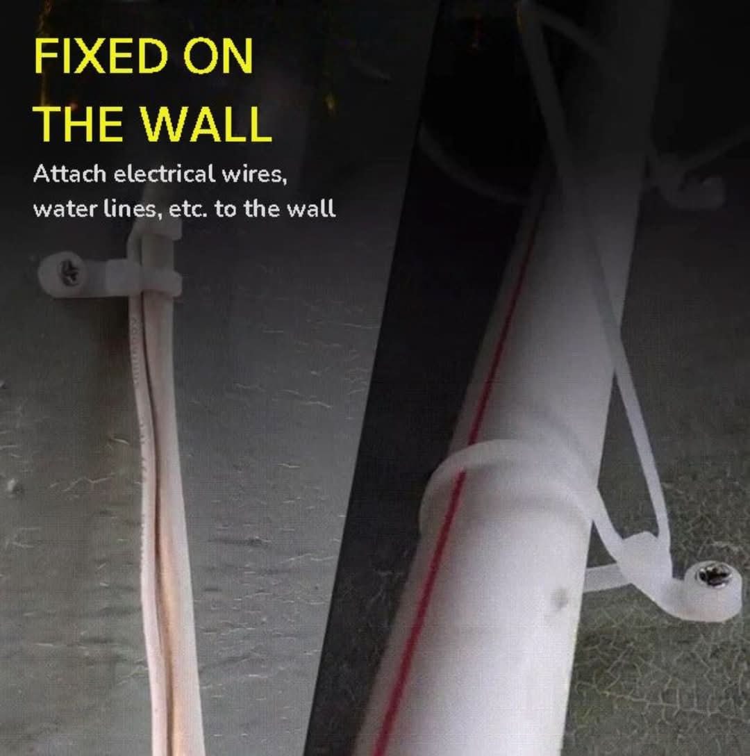 Cable corbatas con agujeros de tornillo-Cable Ties-VyFlair