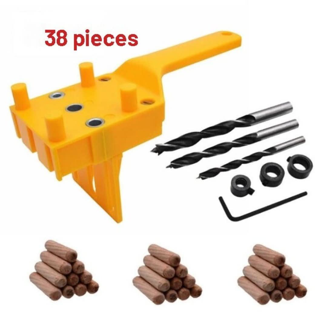 Guía de perforación para agujeros de tacos de madera-Drill Guide-VyFlair