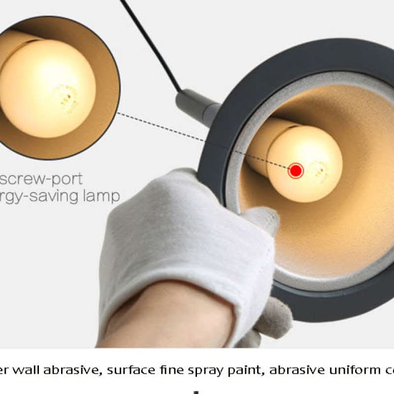 Triángulo moderno de Morandi durante las lámparas-Ceiling lamps-VyFlair
