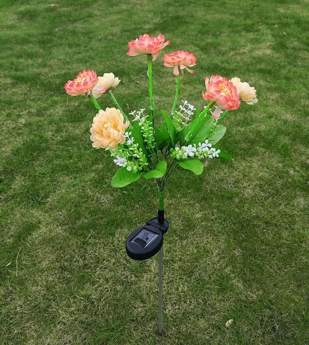 SORARSPECTRA - Lámpara solar de 7 copa-Outdoor lighting-VyFlair