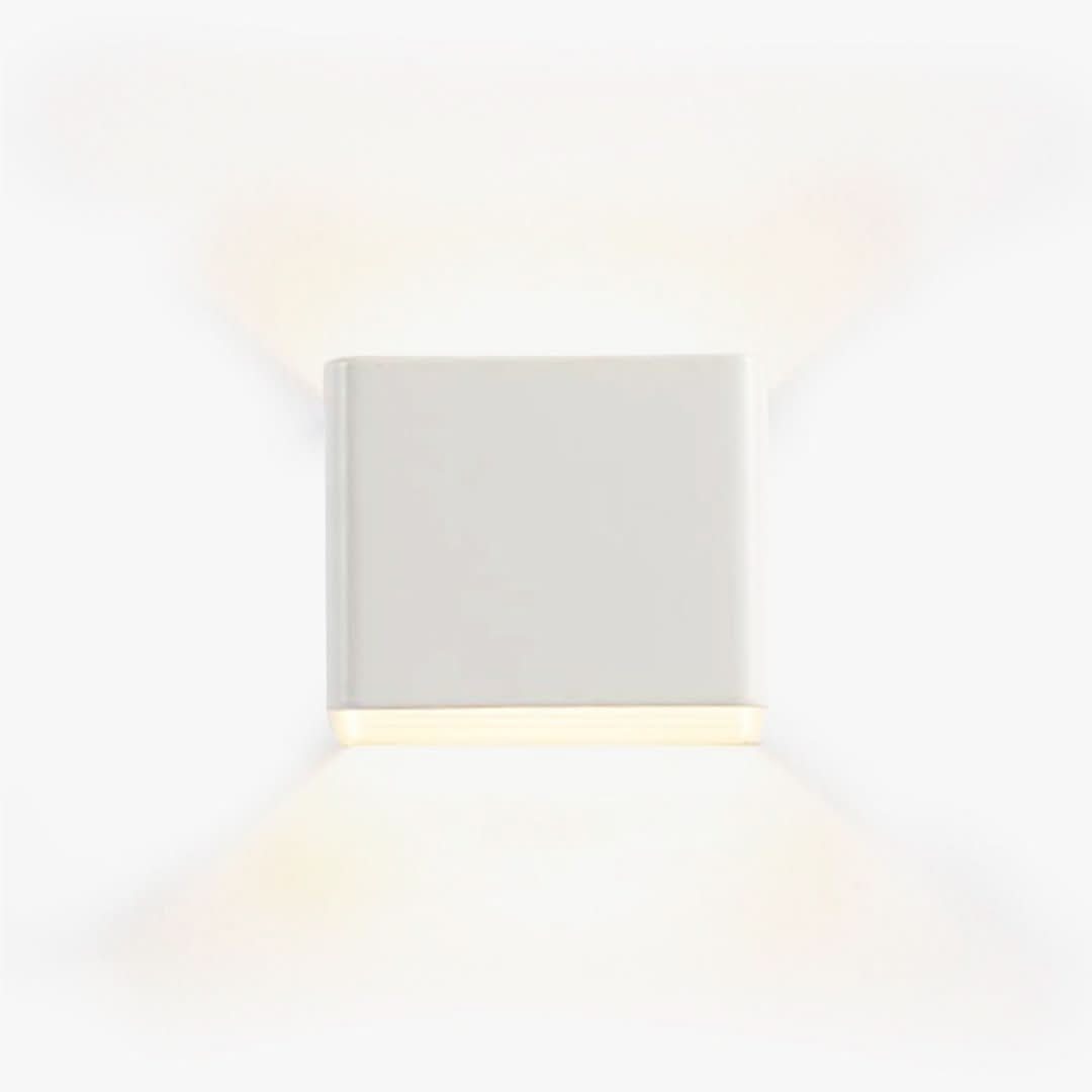 Lámpara de pared cuadrada moderna de Orr-Wall light-VyFlair