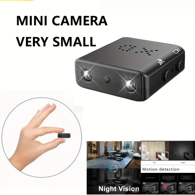 Ultra Compacta Mini Cámara Full HD - Micrófono Bucle SD