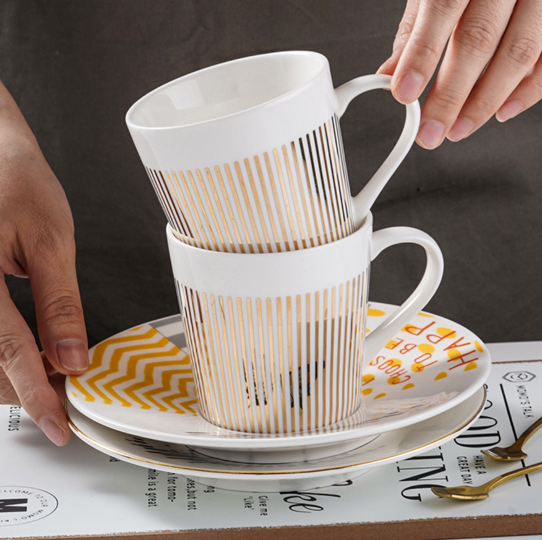 Café Creative - Reflexión en movimiento-Coffee & Tea Cups-VyFlair