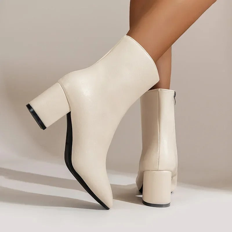 Charline | Botines Elegantes para Mujeres - Comodidad - Duraderos-Zapatos - Mujer-VyFlair