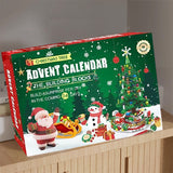 Calendario de Adviento 2025 – Kit de Construcción de Árbol de Navidad con 24 Días de Sorpresas y Decoración DIY