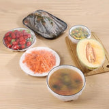 Tapas elásticas plásticas reutilizables para alimentos (100 pcs) - VyFlair