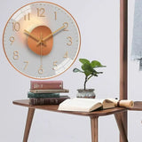 ClarityTime Reloj de Pared Digital Minimalista Silencioso - VyFlair