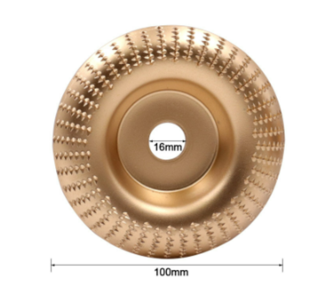Rueda de molienda de madera plana-Grinding Wheel-VyFlair