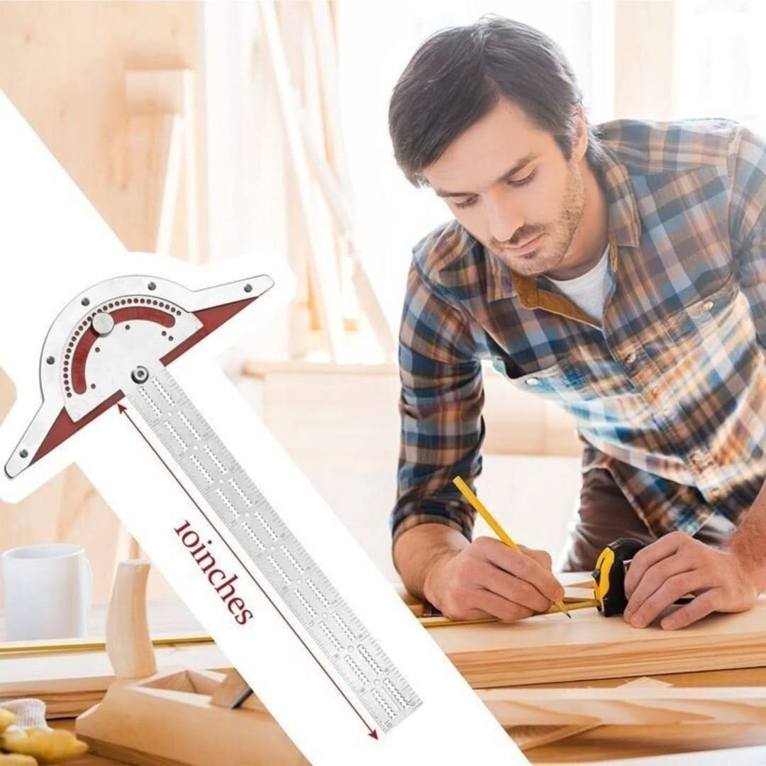 Regla de marcado de precisión - Herramienta de medición de scriber-Measuring Tool-VyFlair