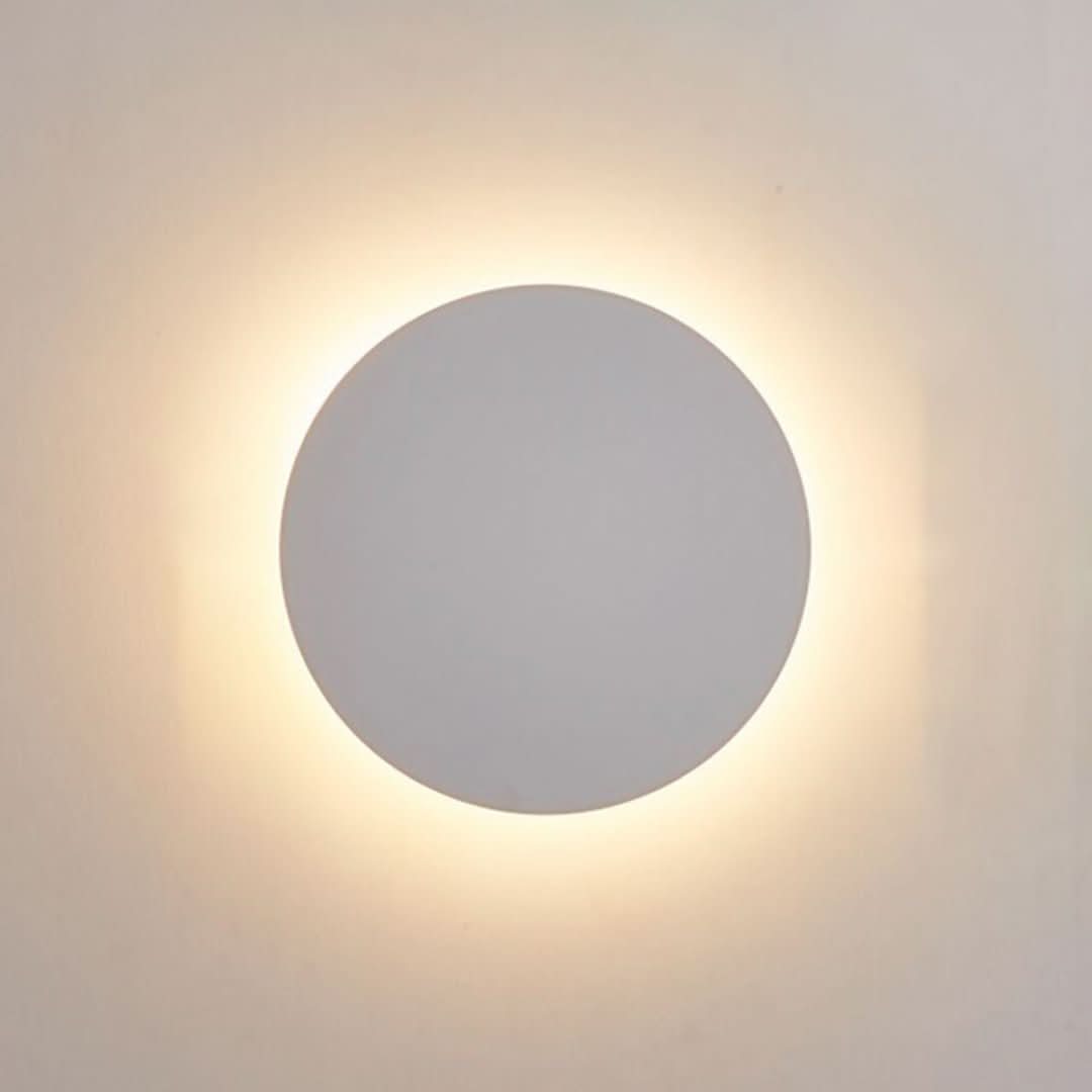 Glowaura - Lámpara de pared redonda moderna-Wall light-VyFlair