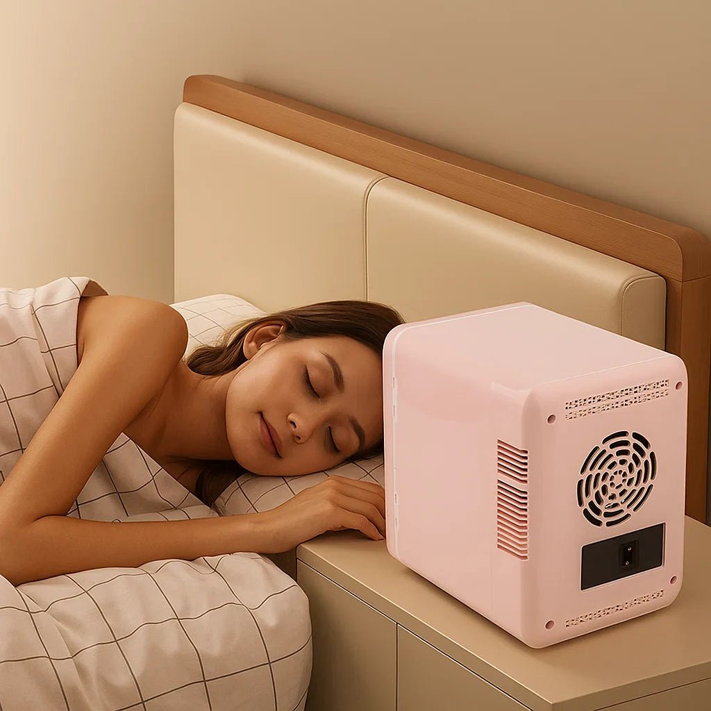 Mini Nevera USB Portátil con Congelador Interno - VyFlair