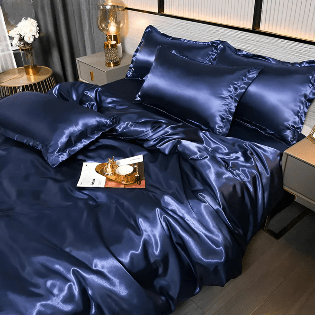 Seda - Funda de Edredón Luxe | Transpirable y Suave como la Seda - VyFlair