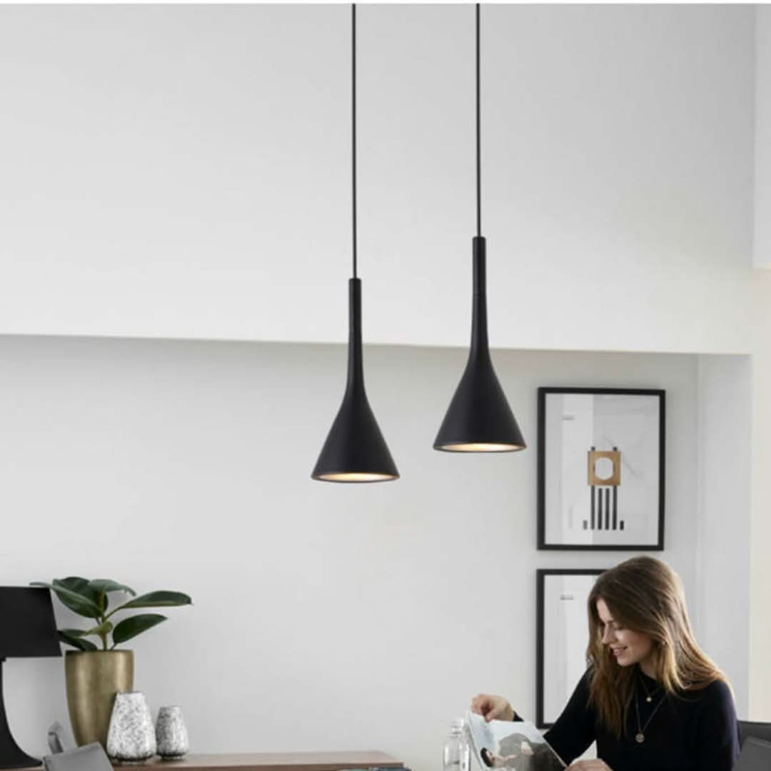 Triángulo moderno de Morandi durante las lámparas-Ceiling lamps-VyFlair