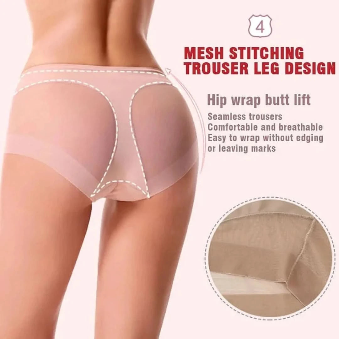 Underpants Bosster - Seamless Ice Silk & High Waist