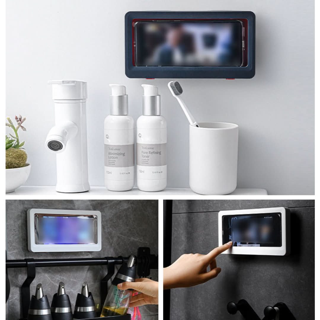 Soporte de teléfono impermeable para el baño-phone holder-VyFlair