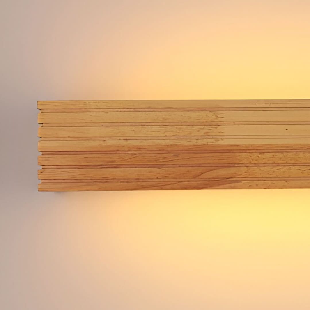 GLOWWOOD - Iluminación de espejo de lámpara de pared nórdica de LED rectangular de LED-Wall light-VyFlair