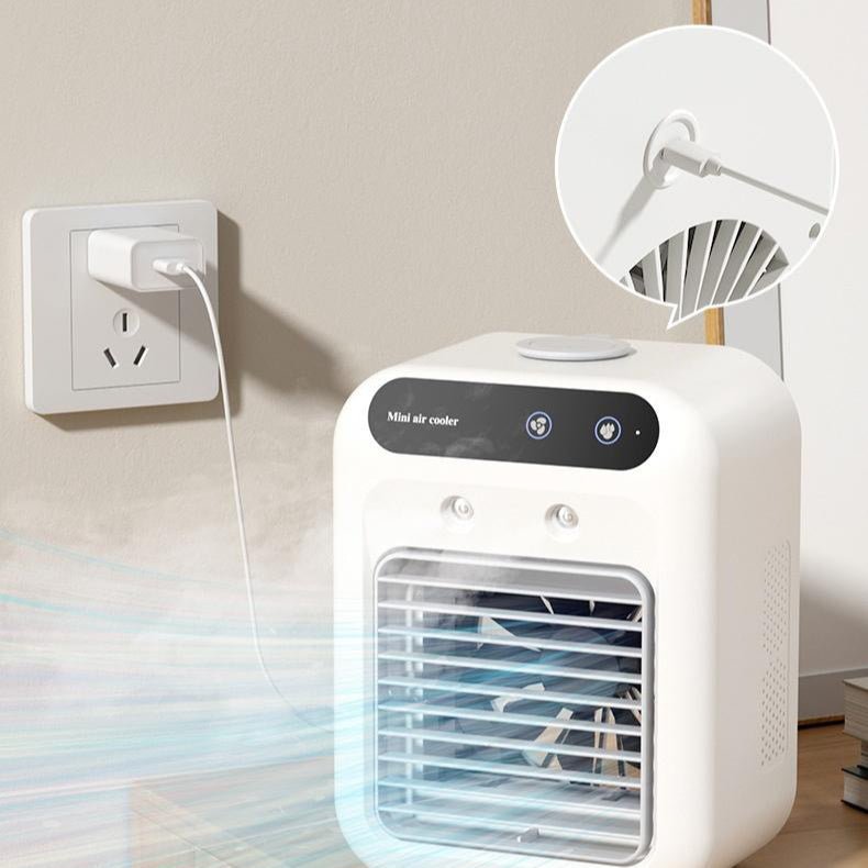 Ventilador Portátil Mini con Enfriamiento por Agua - VyFlair