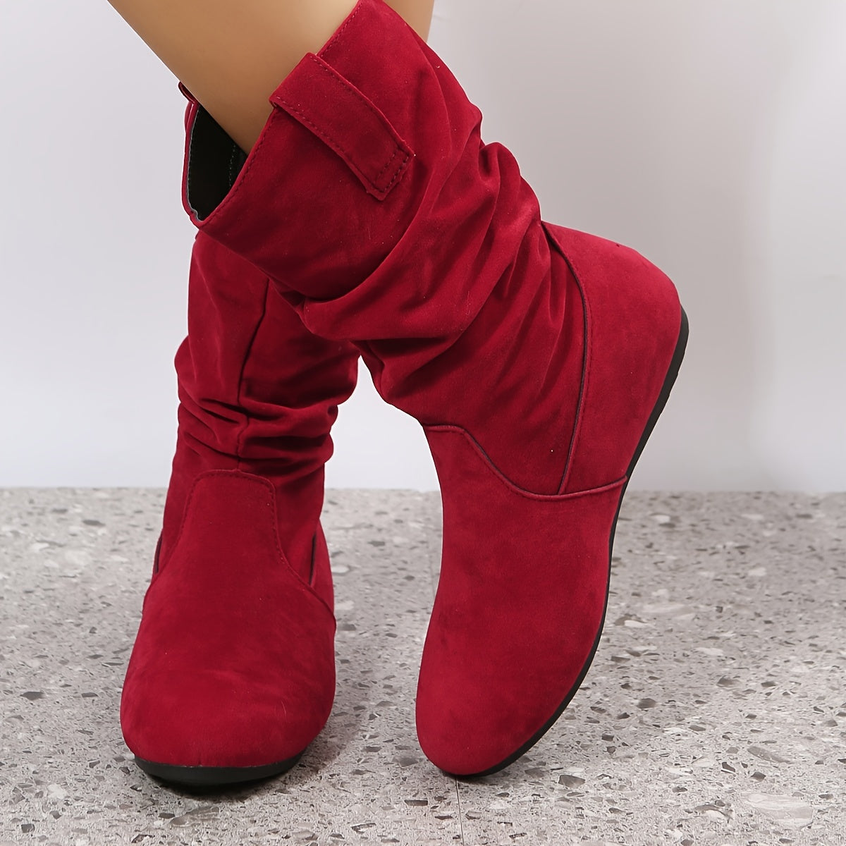 Botas de mujer - Forro suave - Calzado de invierno cálido-Zapatos - Mujer-VyFlair