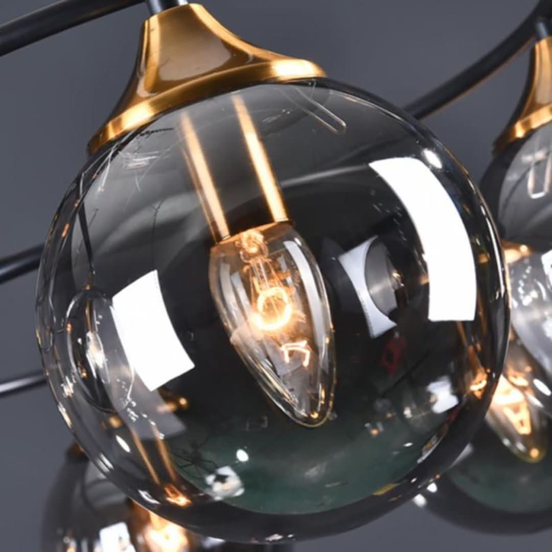 Lámpara de techo LED redonda de Valentina Vintage-ceiling lamps-VyFlair