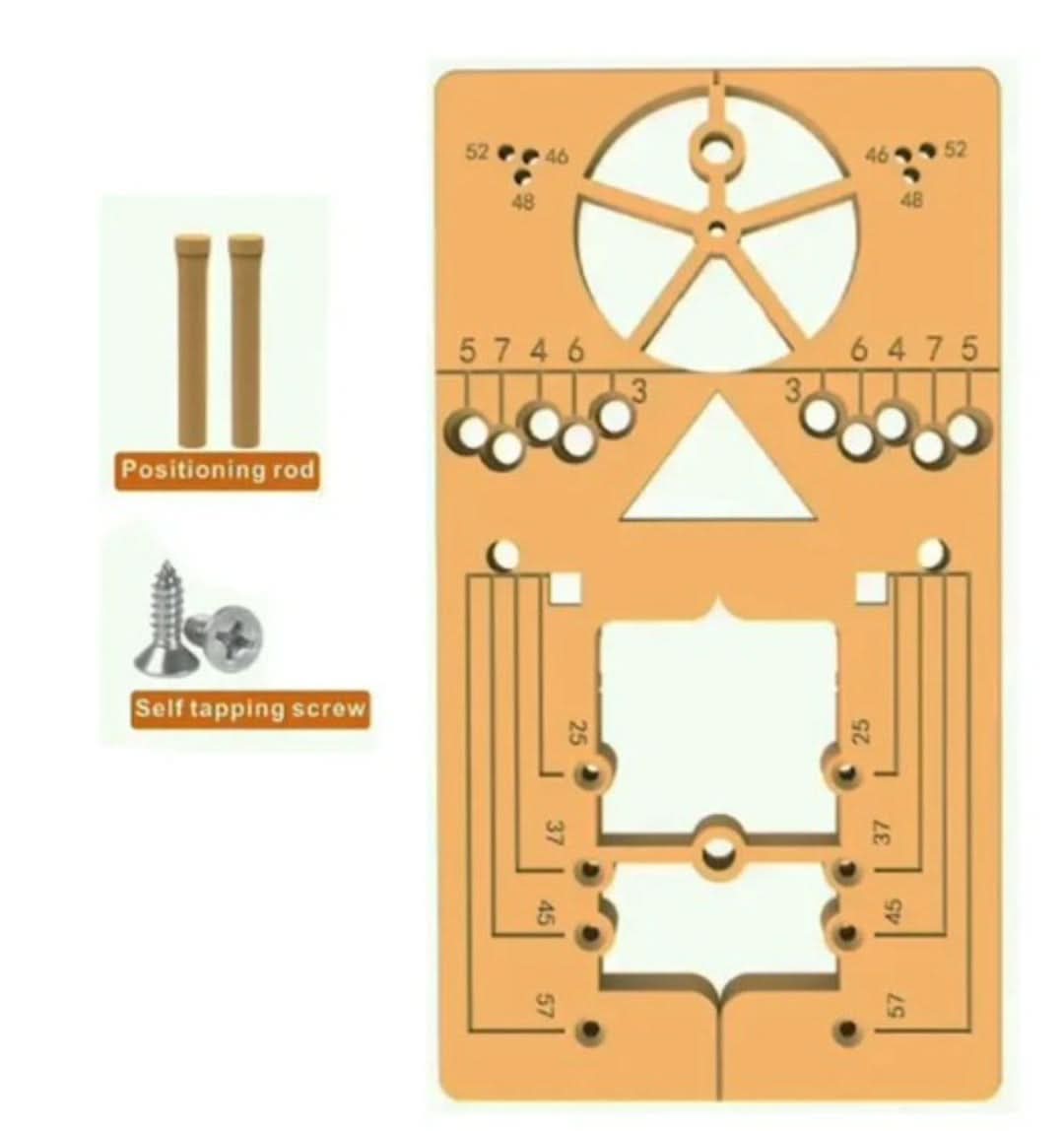 Set de ejercicio de posicionamiento | Carpintería-Tap Drill Bits-VyFlair