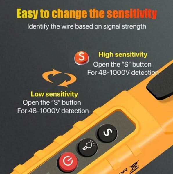 Probador de voltaje inteligente-Voltage Tester-VyFlair
