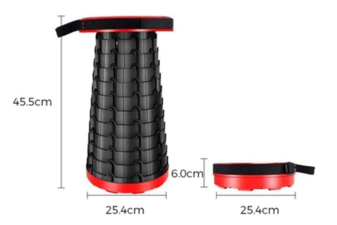 Taburete plegable portátil-Folding Stool-VyFlair