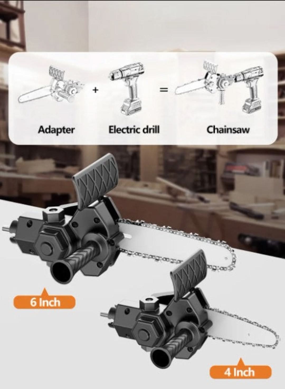 Apego de perforación-Drill Attachment-VyFlair