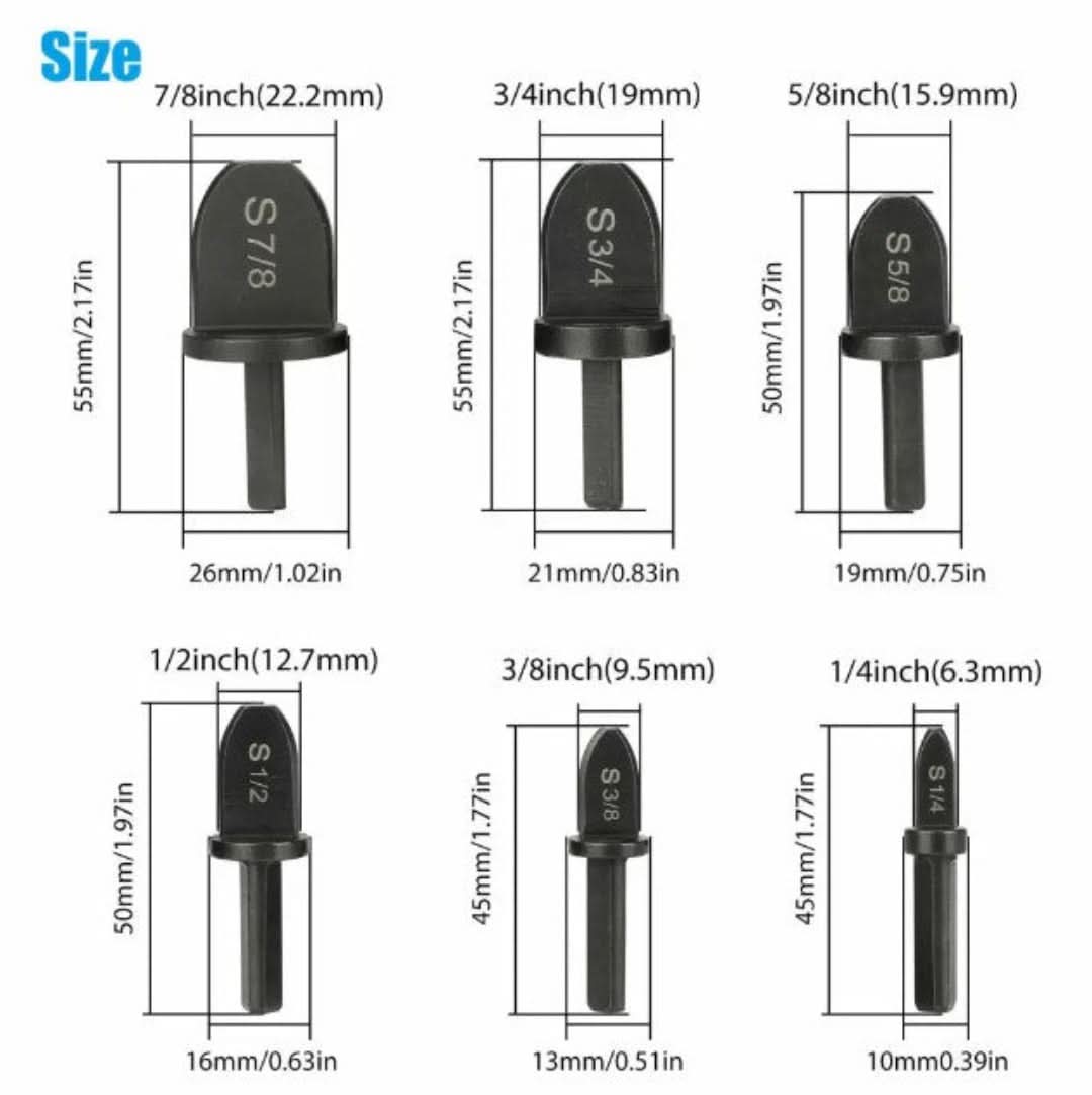 Juego de brotas de perforación de herramientas de balance-Swaging Tool Drill Bit Set-VyFlair