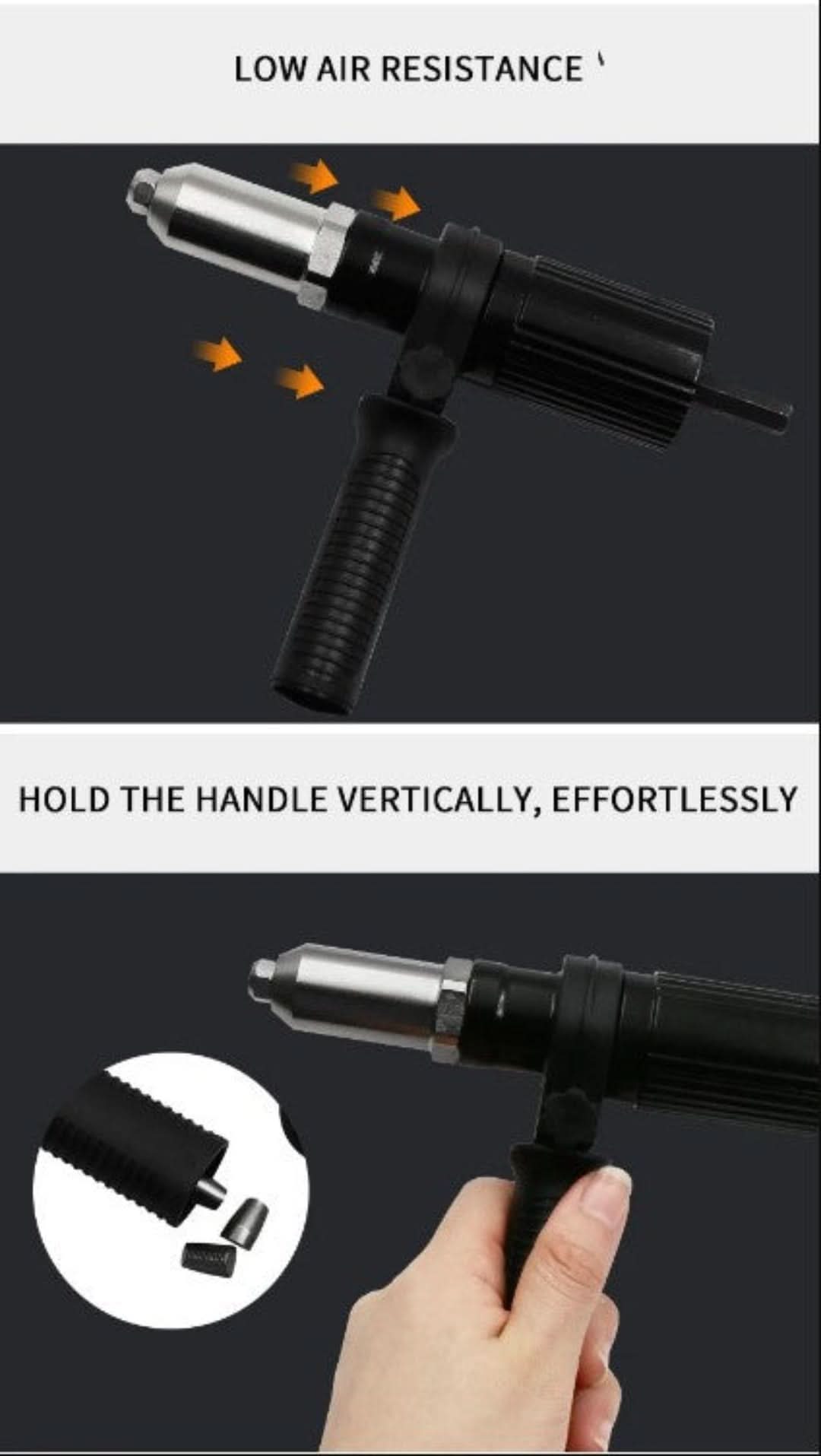 Adaptador de pistola de remaches | Para todos los pernos de boquilla-Rivet Gun-VyFlair