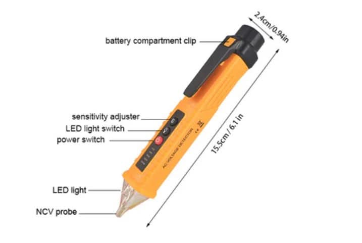 Probador de voltaje inteligente-Voltage Tester-VyFlair