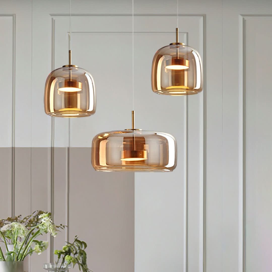 Lámparas colgantes de LED retro de Hailie-Ceiling lamps-VyFlair